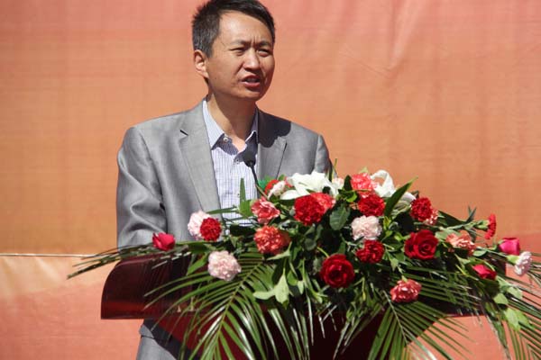 青海省格爾木新區“濱河新城”開工慶典奠基儀式